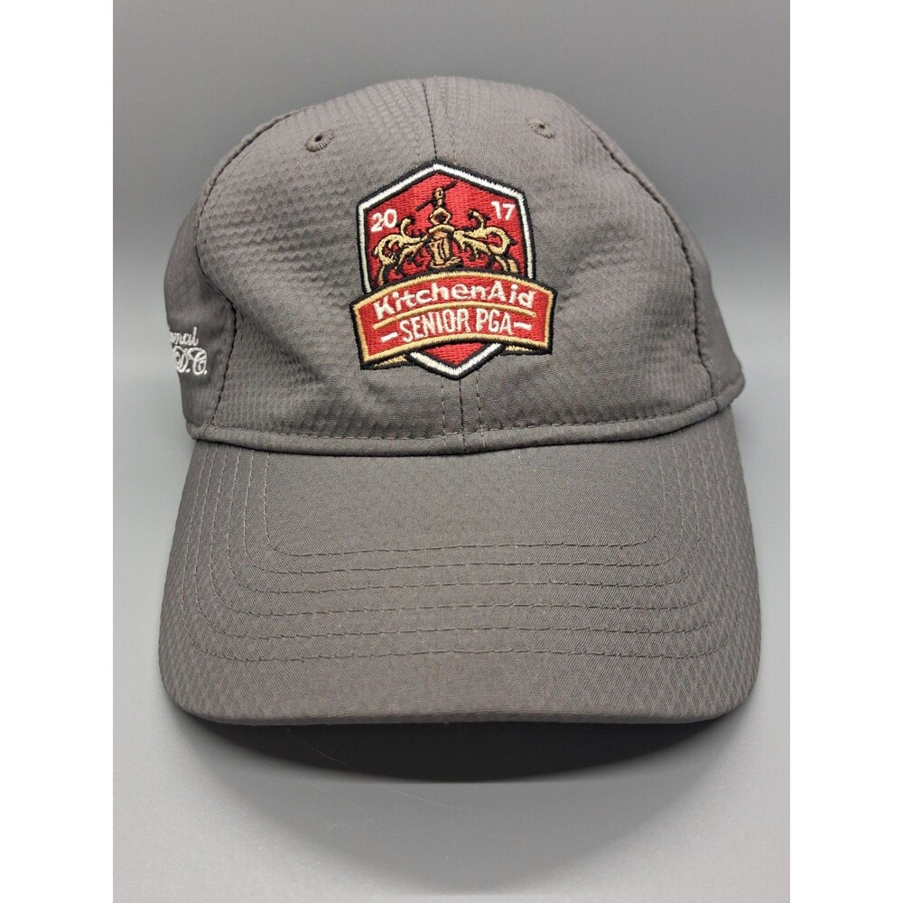 Ahead Senior PGA Golf Hat 2017 Trump National KitchenAid UPF30 Gray  Adjustable